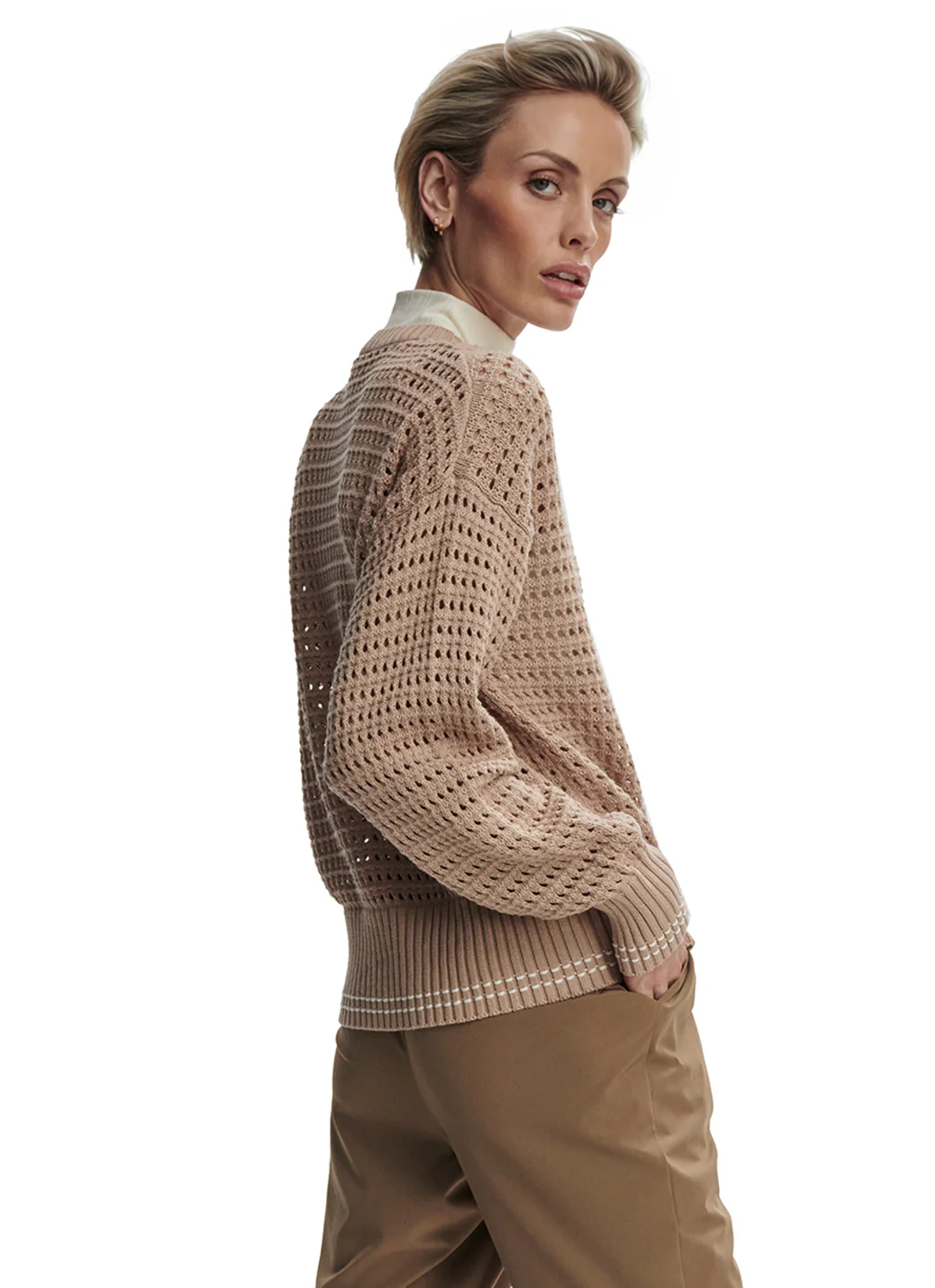 Varley Kris Relaxed Fit Knit Cardigan