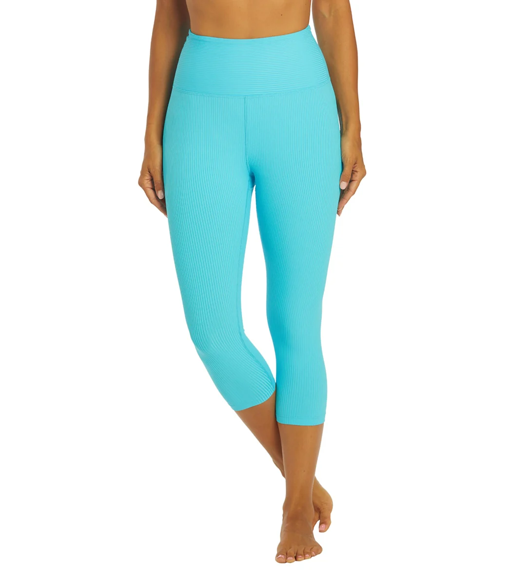 Year of Ours Ribbed Capri Leggings