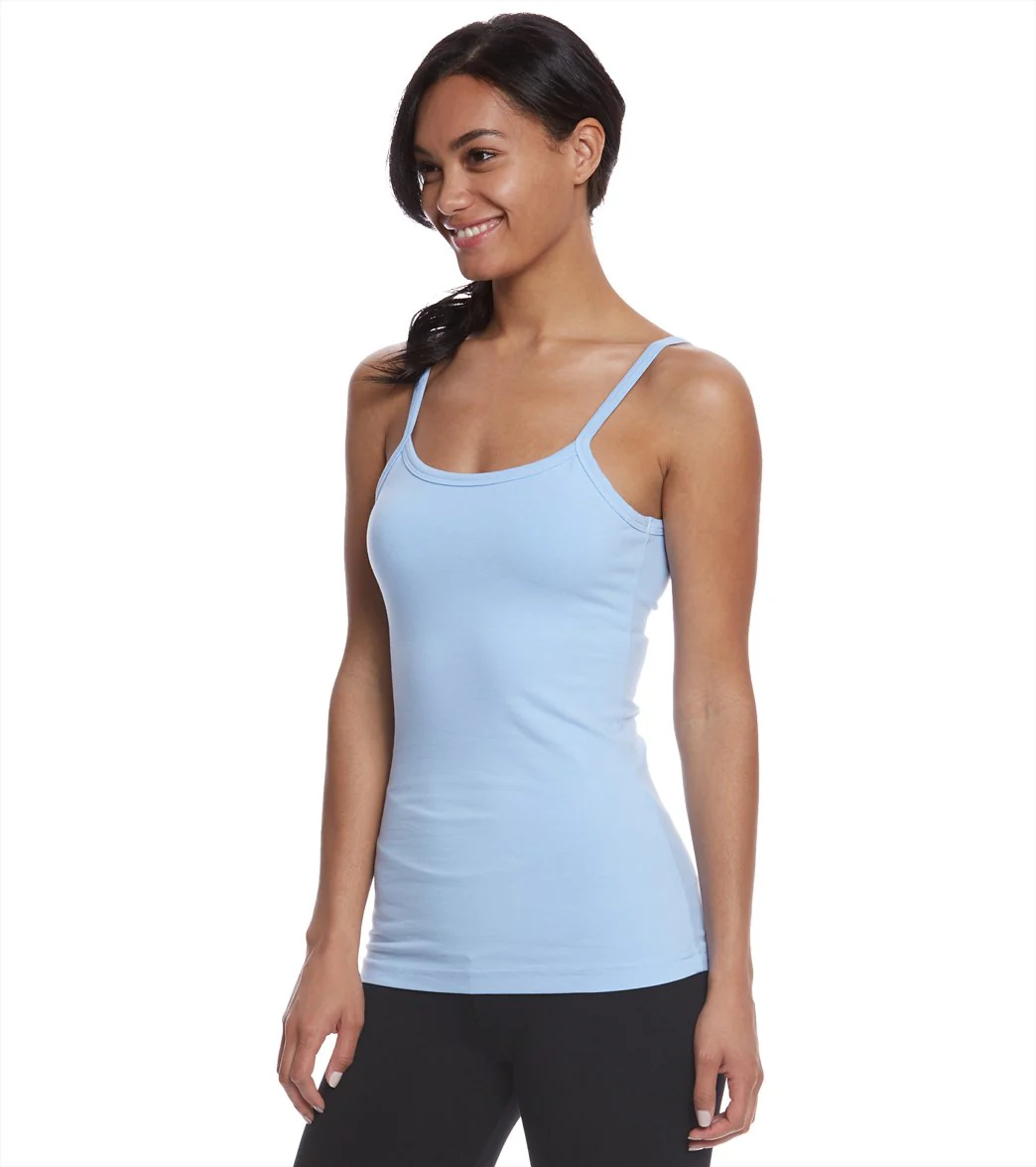 Hard Tail Scoop Back Yoga Tank Top with Bra