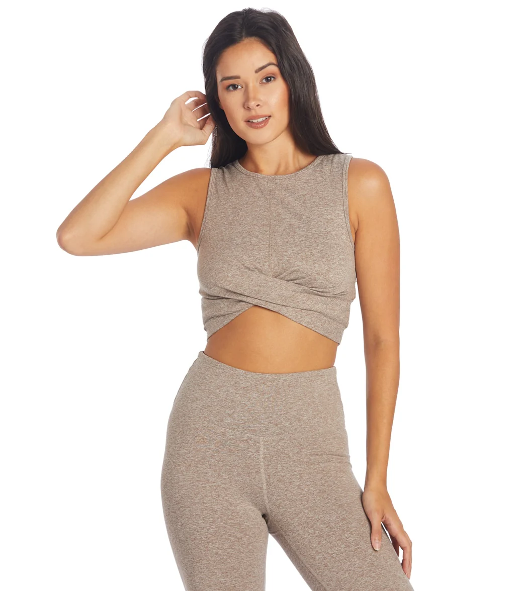 Zobha Melange Twist Crop