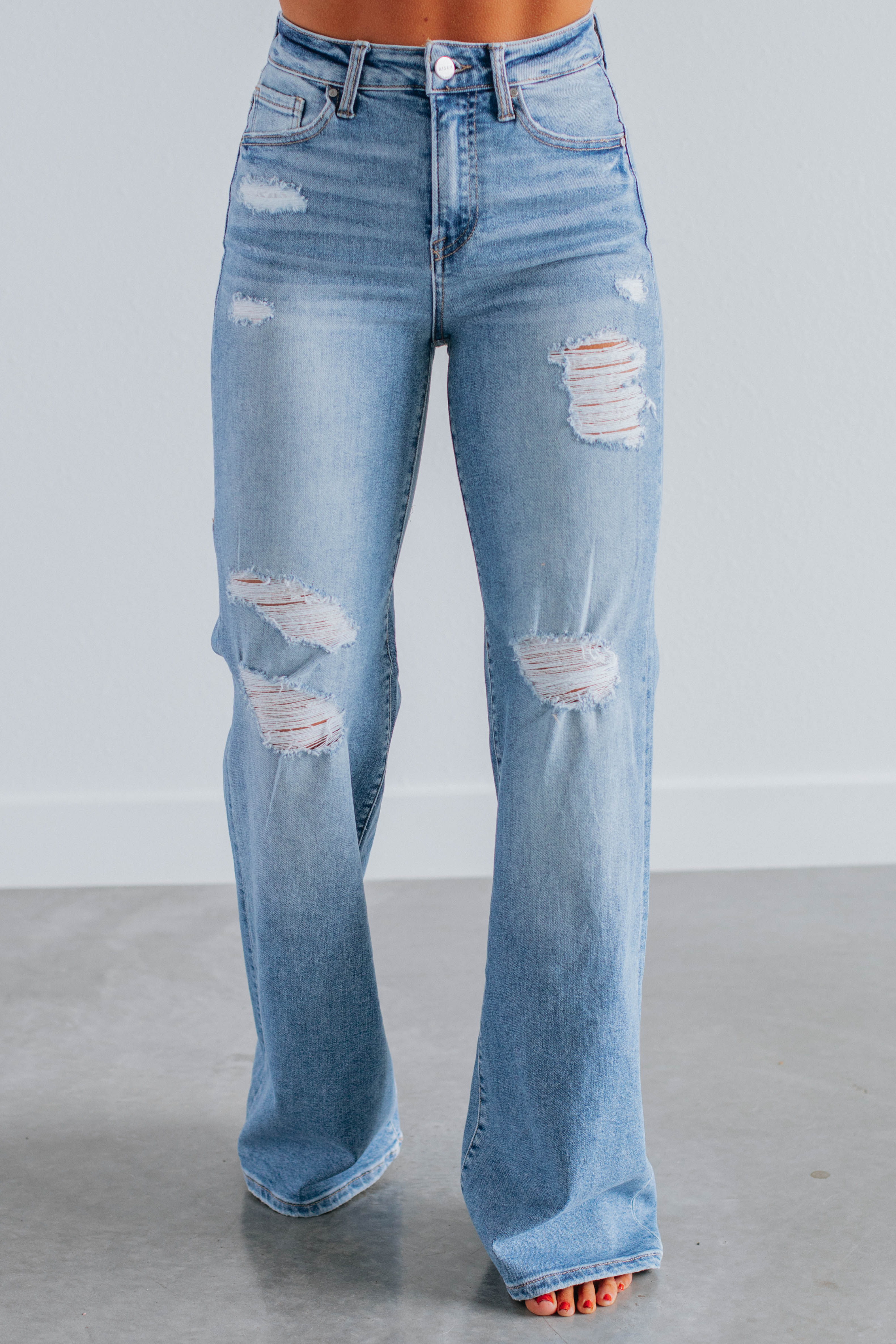 Kimora Risen Jeans - Medium Wash