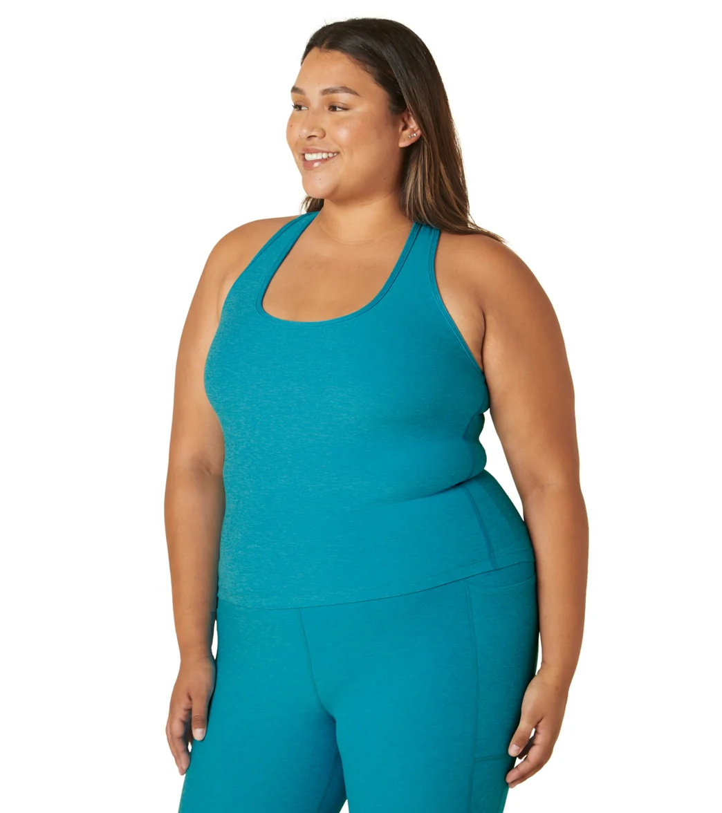 Beyond Yoga Plus Size Spacedye Step Up Racerback Tank