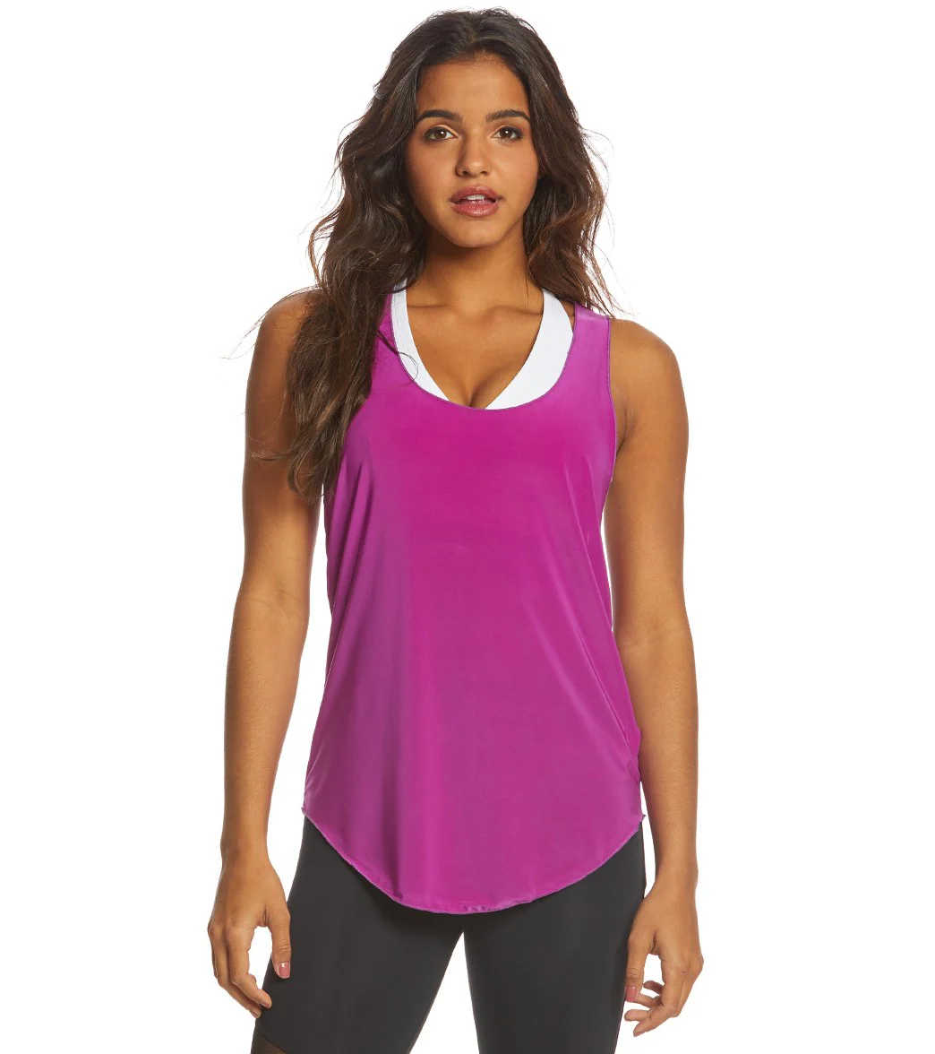 Onzie Lightweight Glossy Flow Yoga Tank Top