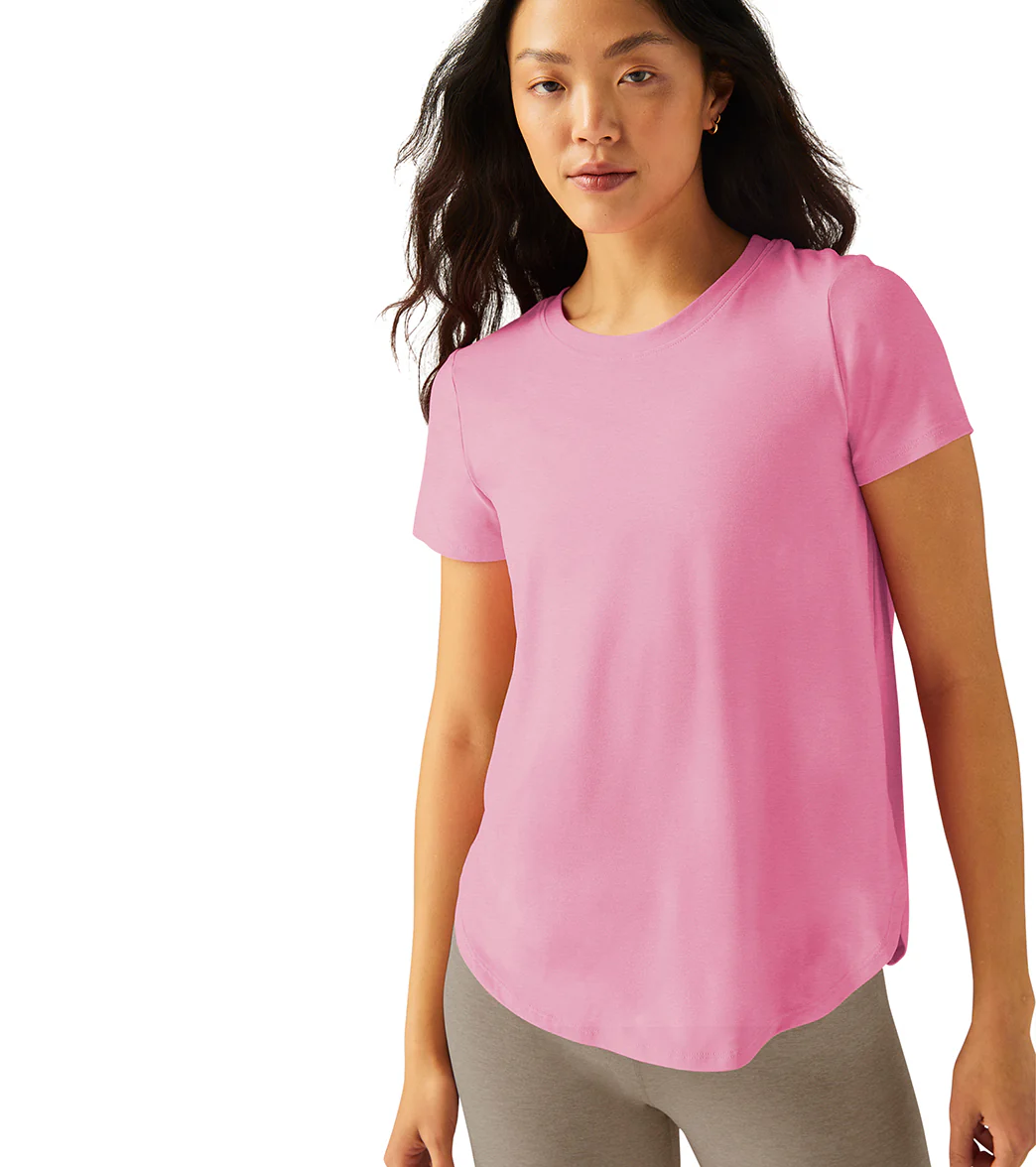 Beyond Yoga Featherweight Spacedye On the Down Low Yoga Tee