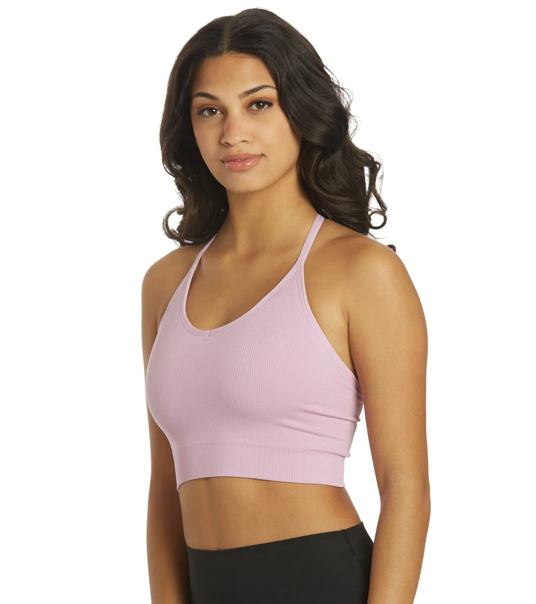 Spiritual Gangster Icon T-Back Sports Bra