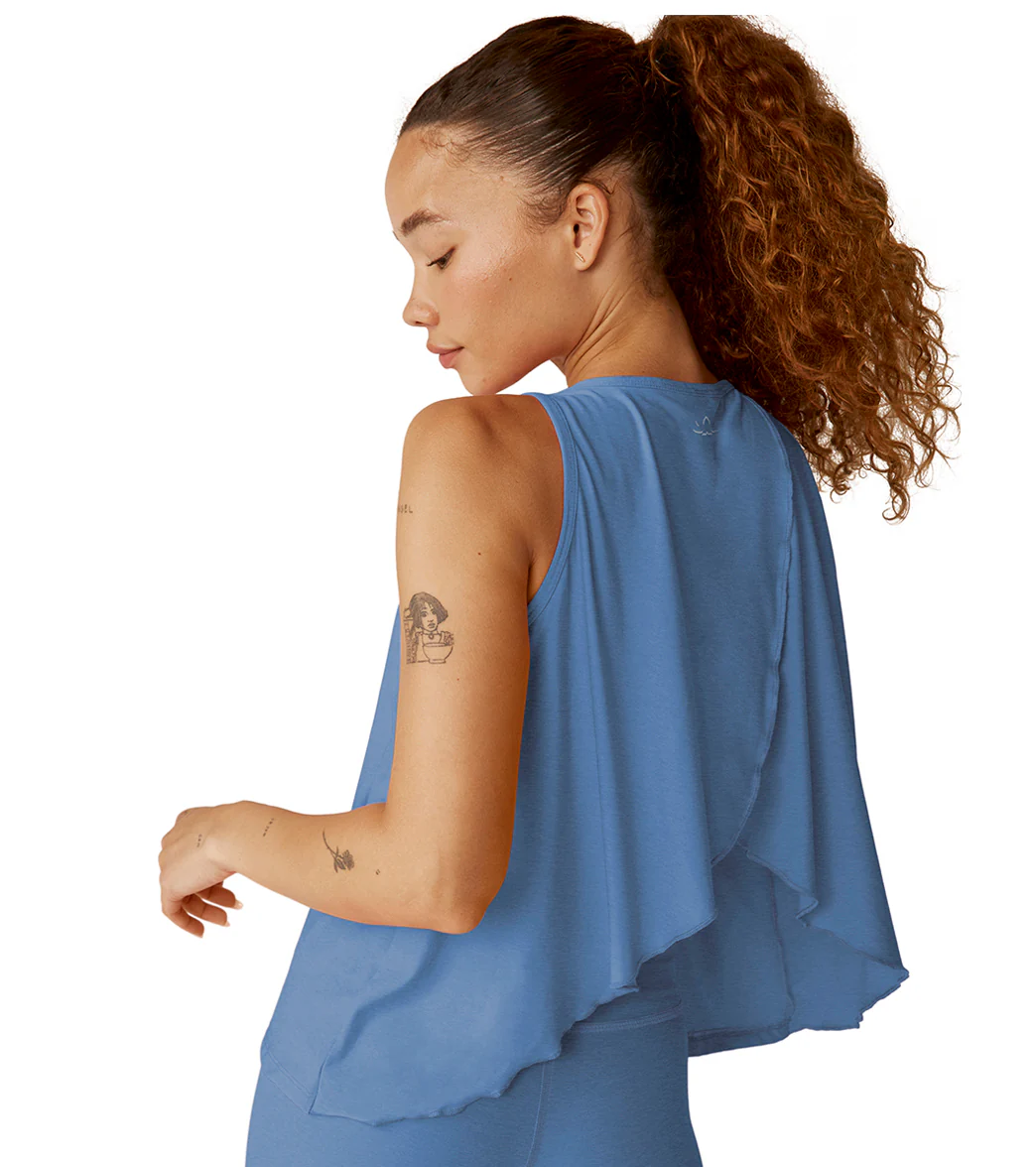 Beyond Yoga Featherweight Flutter Tank