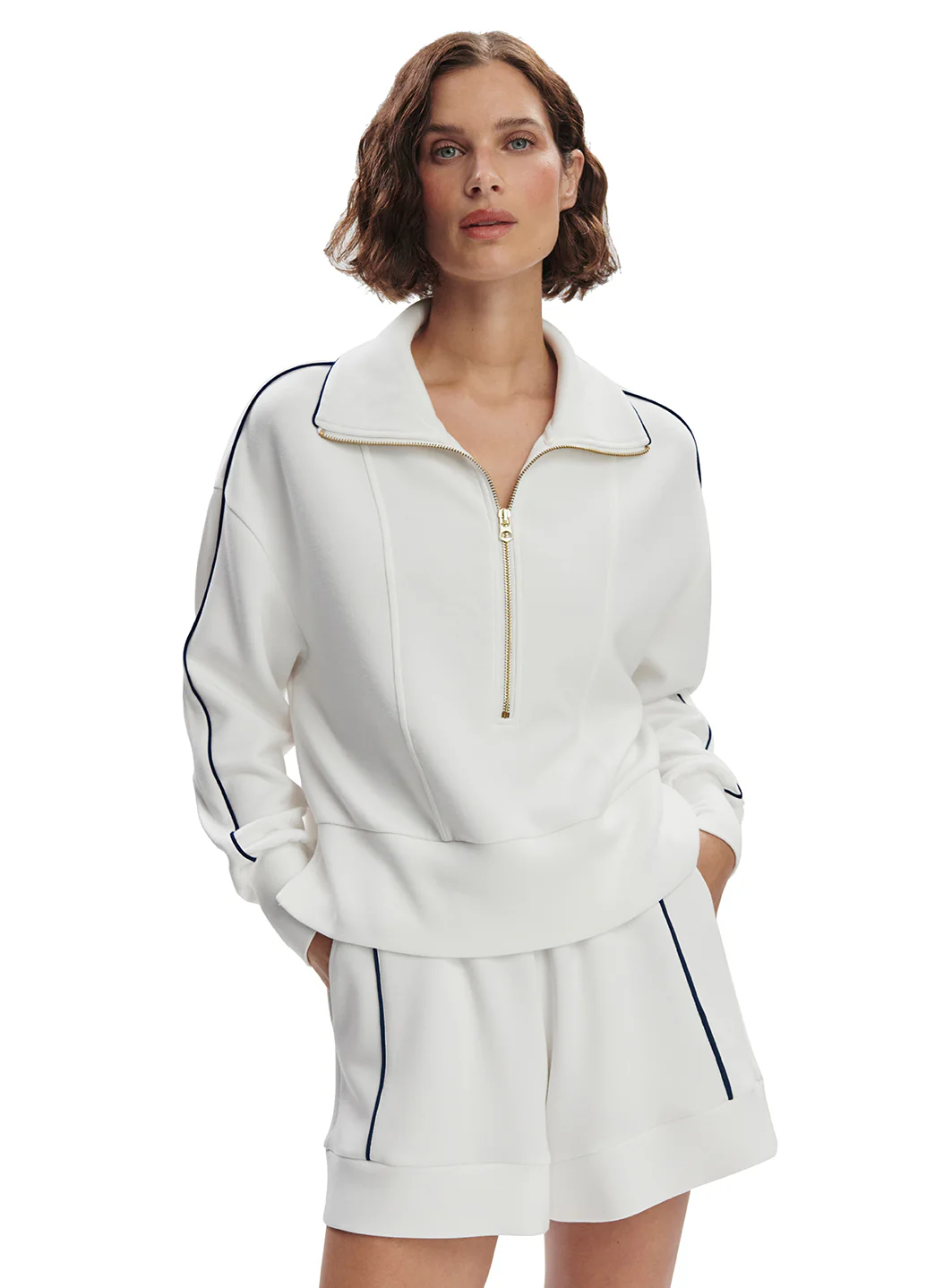 Varley Davenport Half Zip Sweater