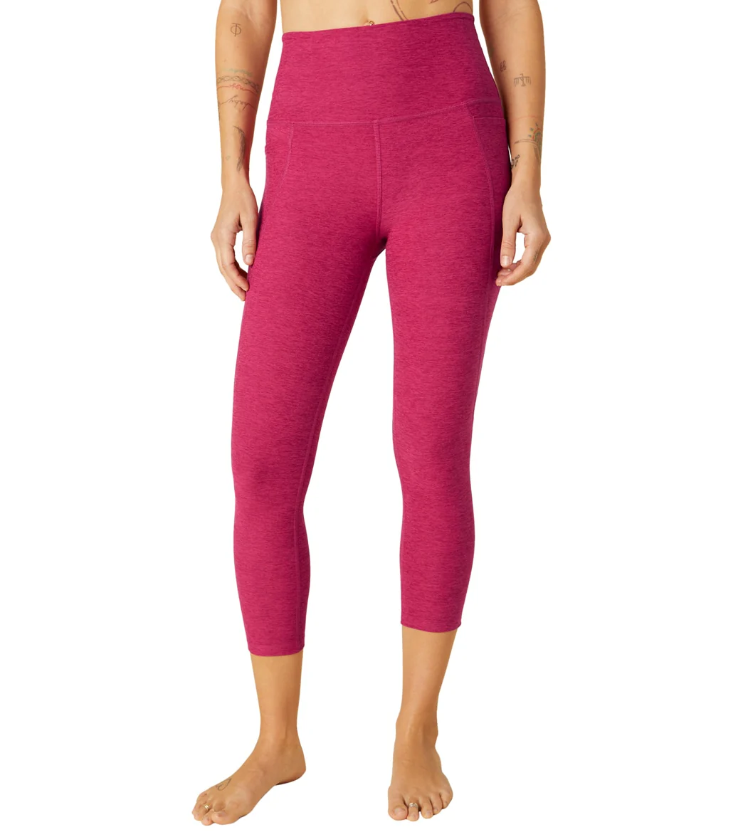 Beyond Yoga Spacedye Out Of Pocket High Waisted Capri Legging