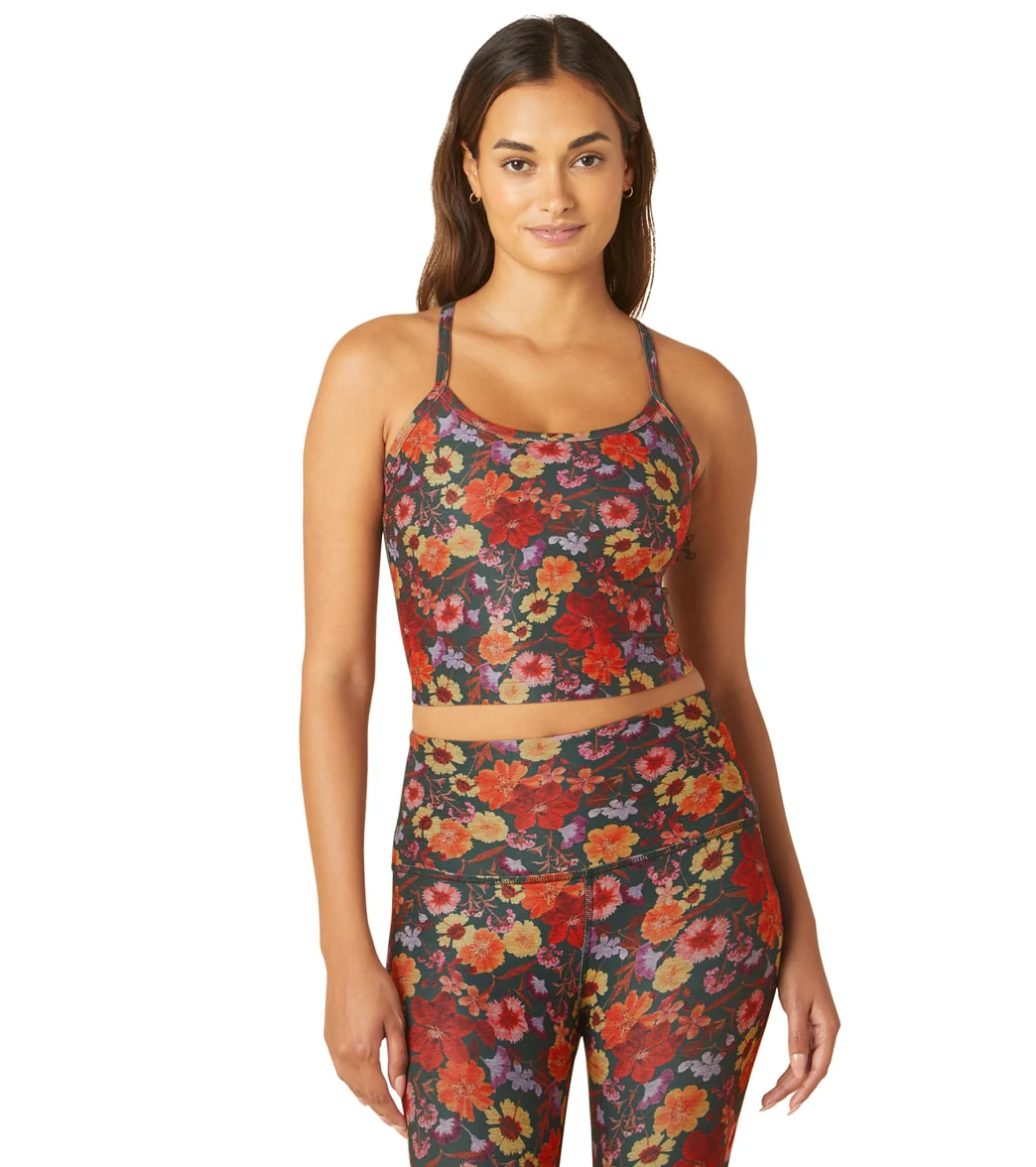 Beyond Yoga Spacedye Printed Slim Racerback Cropped Tank