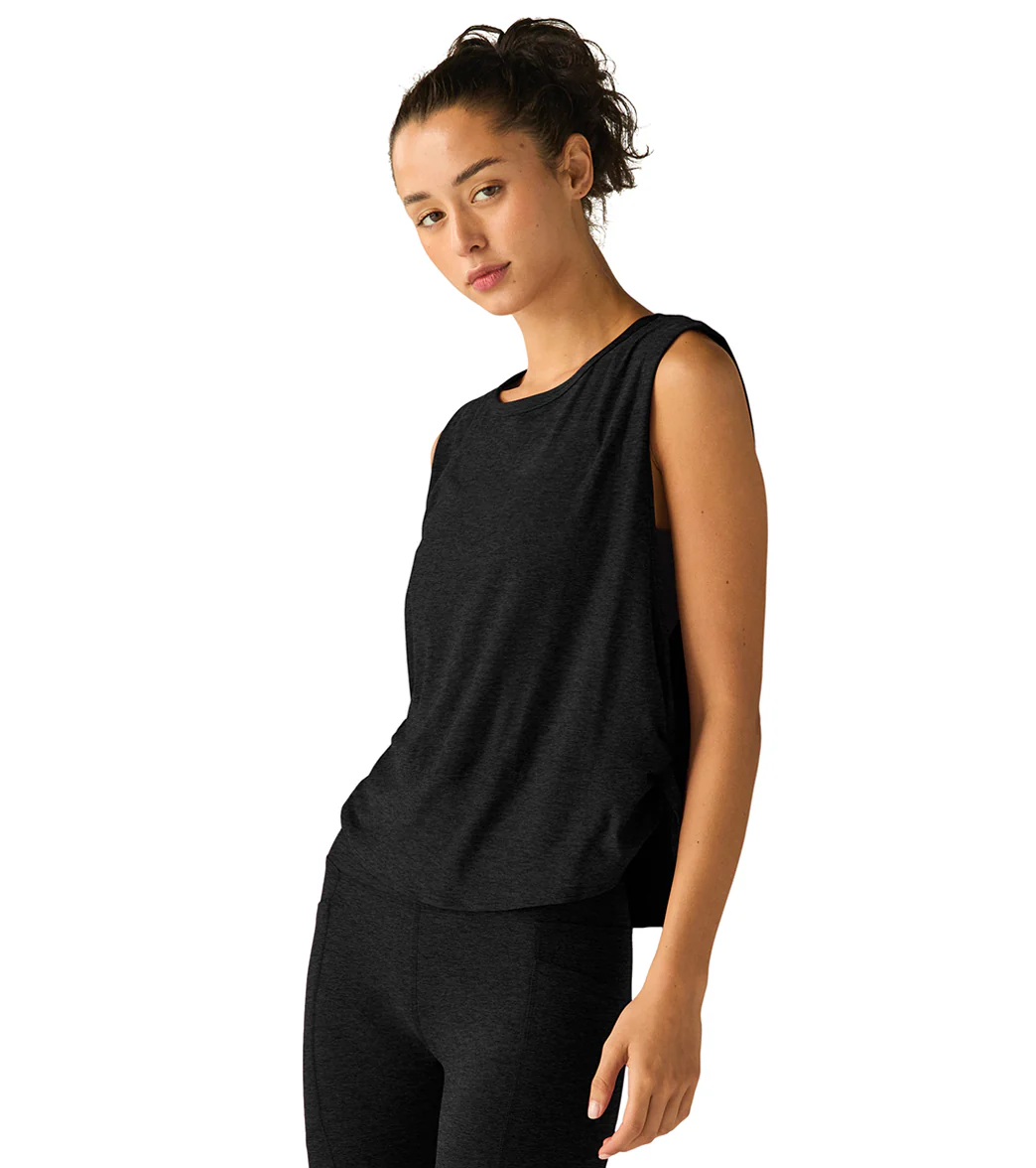 Beyond Yoga Featherweight Side Note Twist Tank