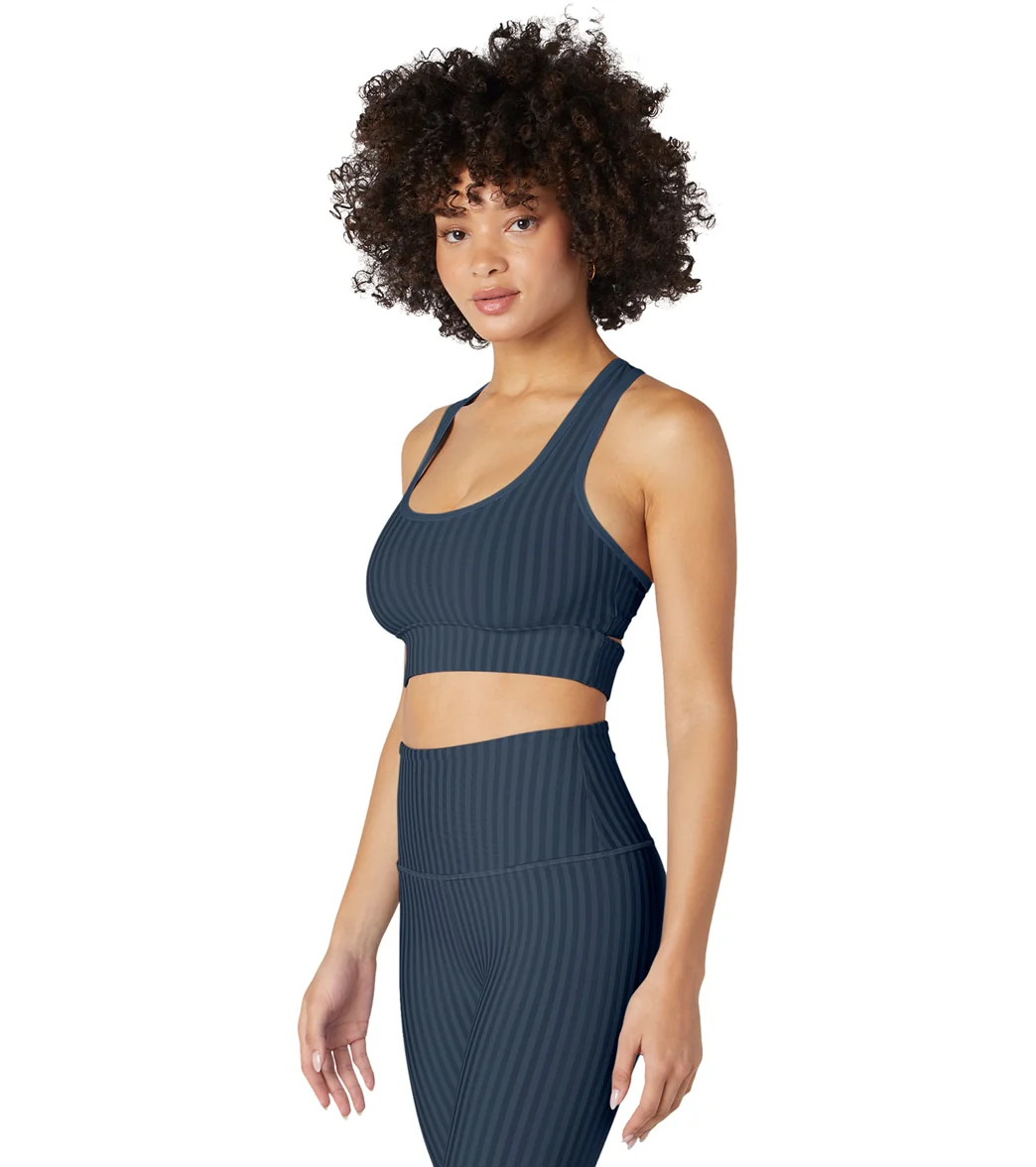 Beyond Yoga Work It Over Long Line Bra