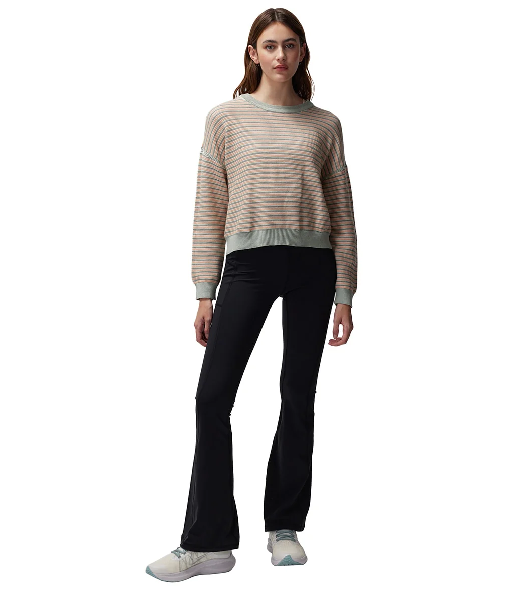 Spiritual Gangster Cotton Gemma Easy Crew Sweater