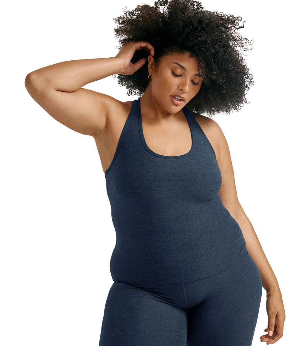 Beyond Yoga Plus Size Spacedye Step Up Racerback Tank