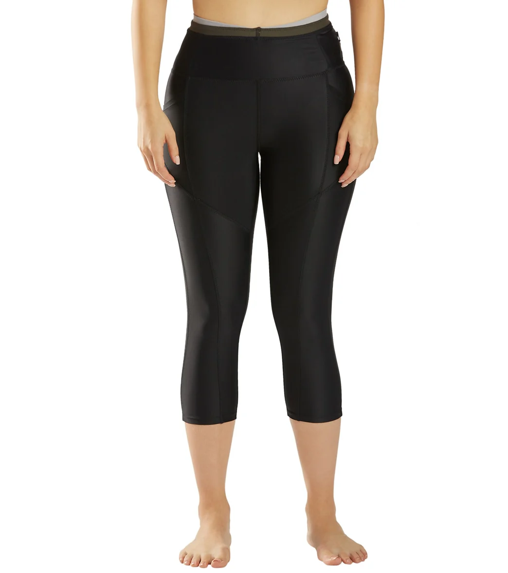 Free People White Water Yoga Leggings