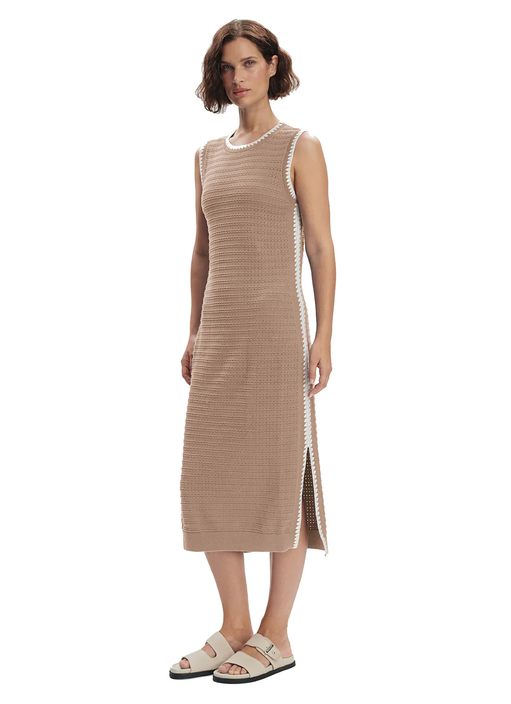 Varley Dwight Tank Knit Mini Dress