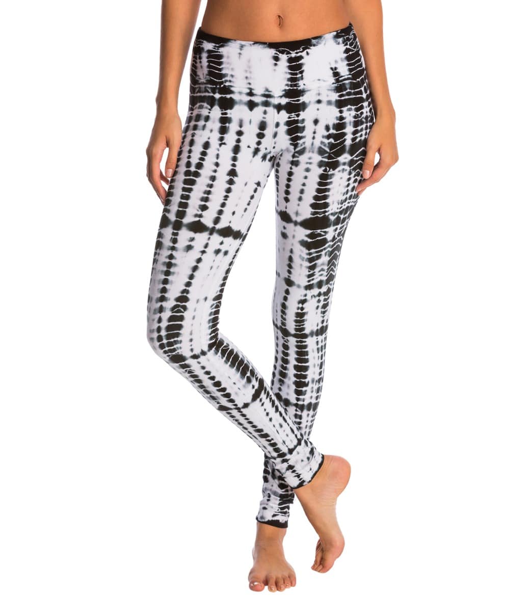 Hard Tail Flat Waist Cotton Ankle Yoga Leggings