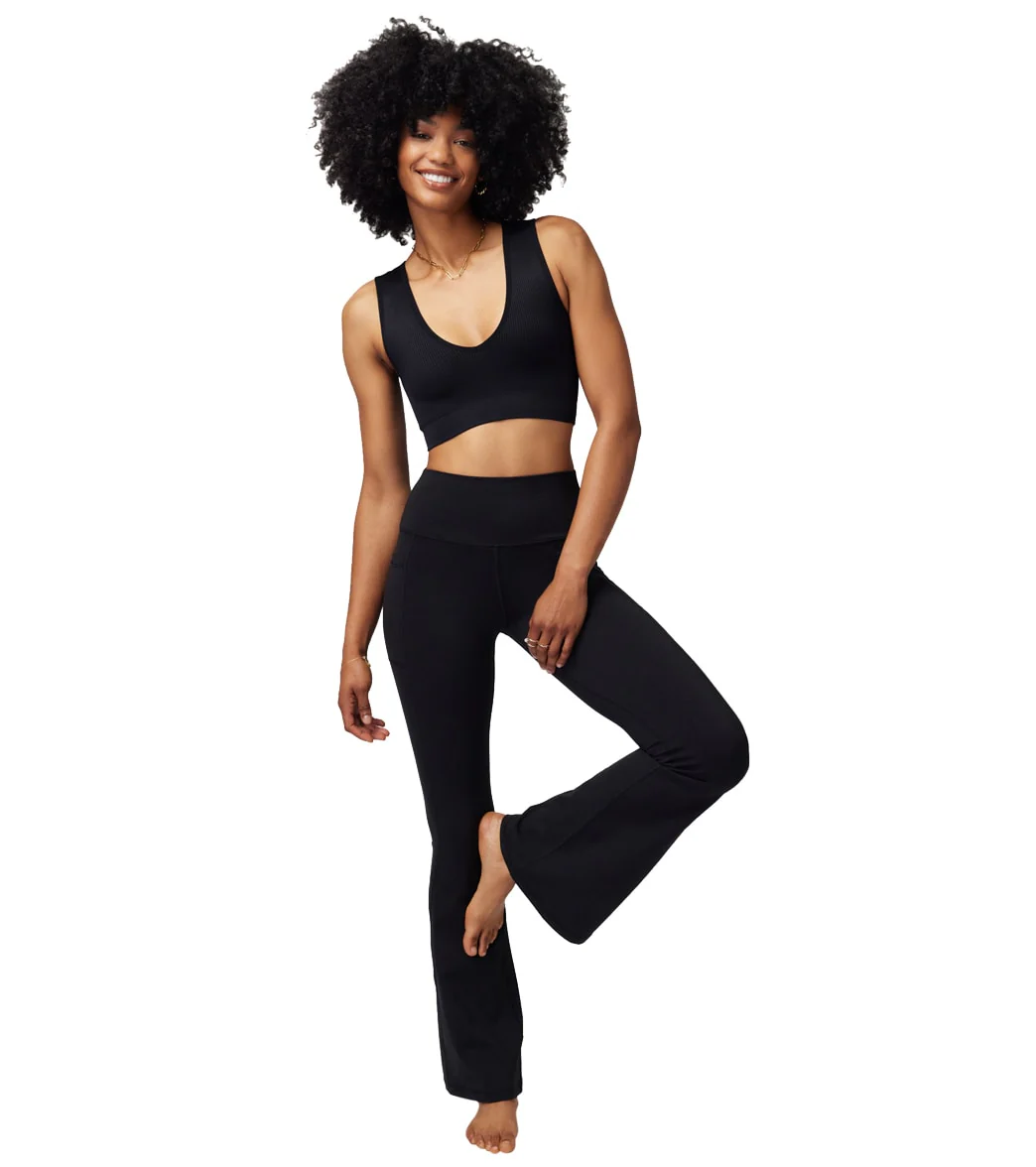 Spiritual Gangster Brooklyn Dream Tech Eco Jersey Flare