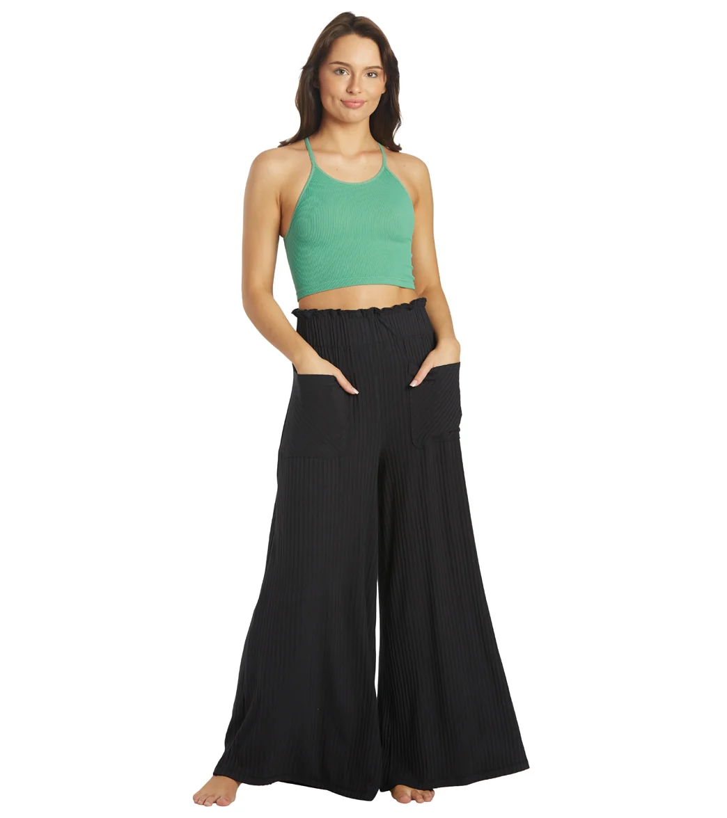 Free People Blissed Out Wide Leg Pants