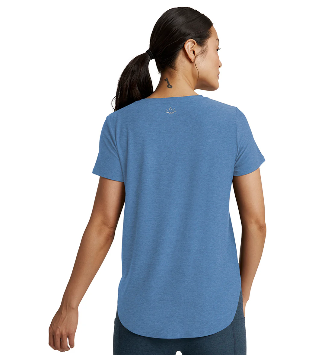 Beyond Yoga Featherweight Spacedye On the Down Low Yoga Tee
