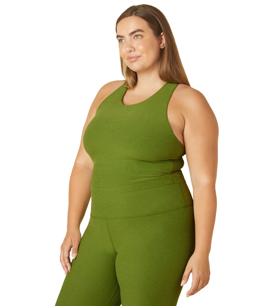 Beyond Yoga Plus Size Spacedye Focus Cropped Tank