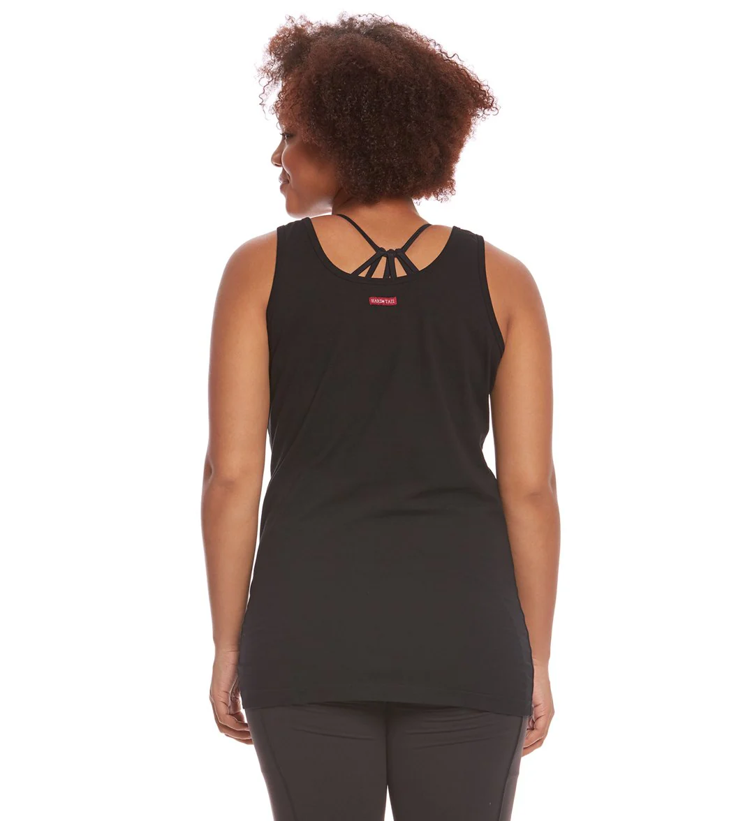 Hard Tail Plus Size Long Skinny Yoga Tank Top