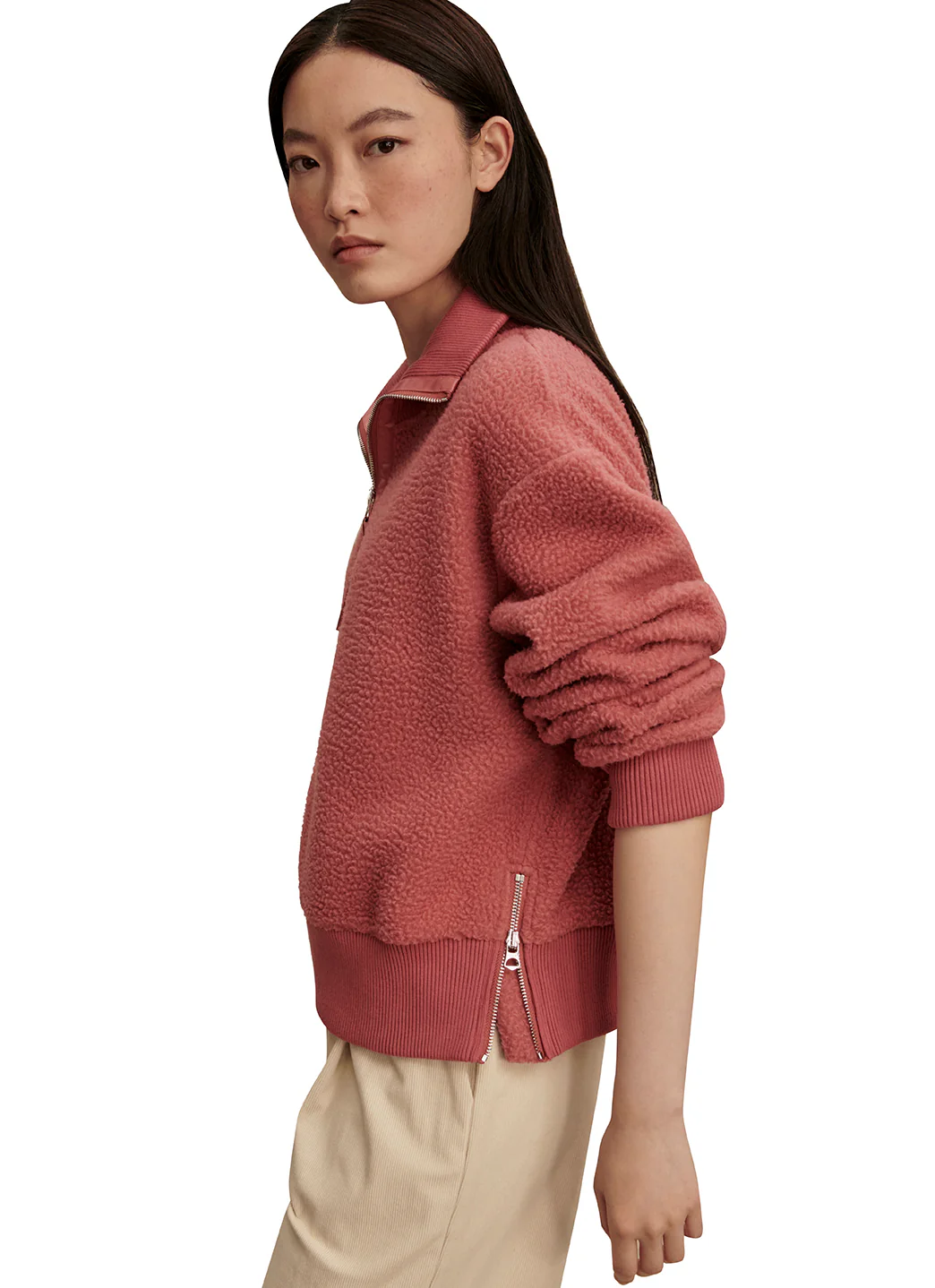 Varley Roselle Half Zip Fleece Pullover