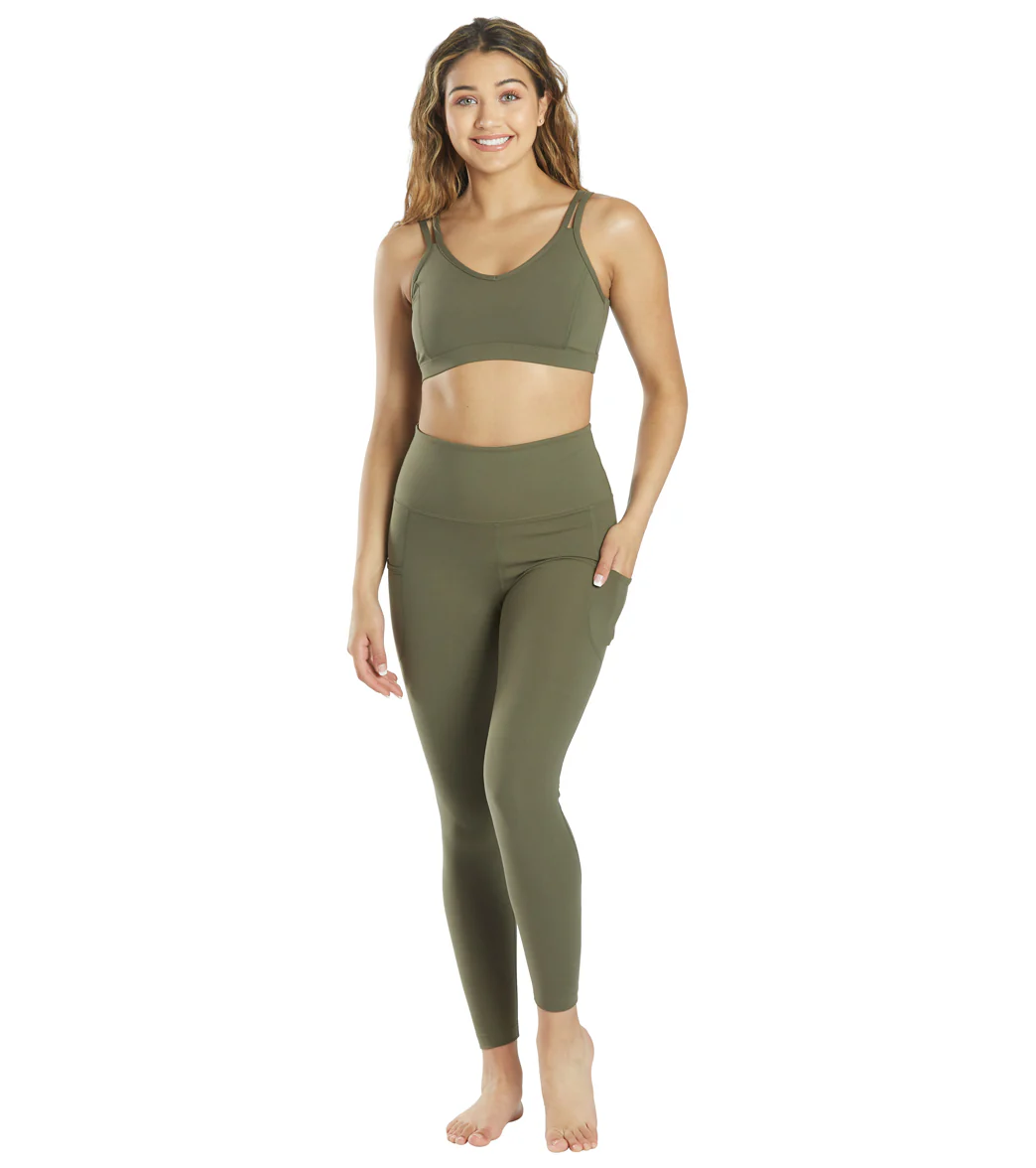 Everyday Yoga High Waisted Go-To Pocket 7/8 Leggings 25