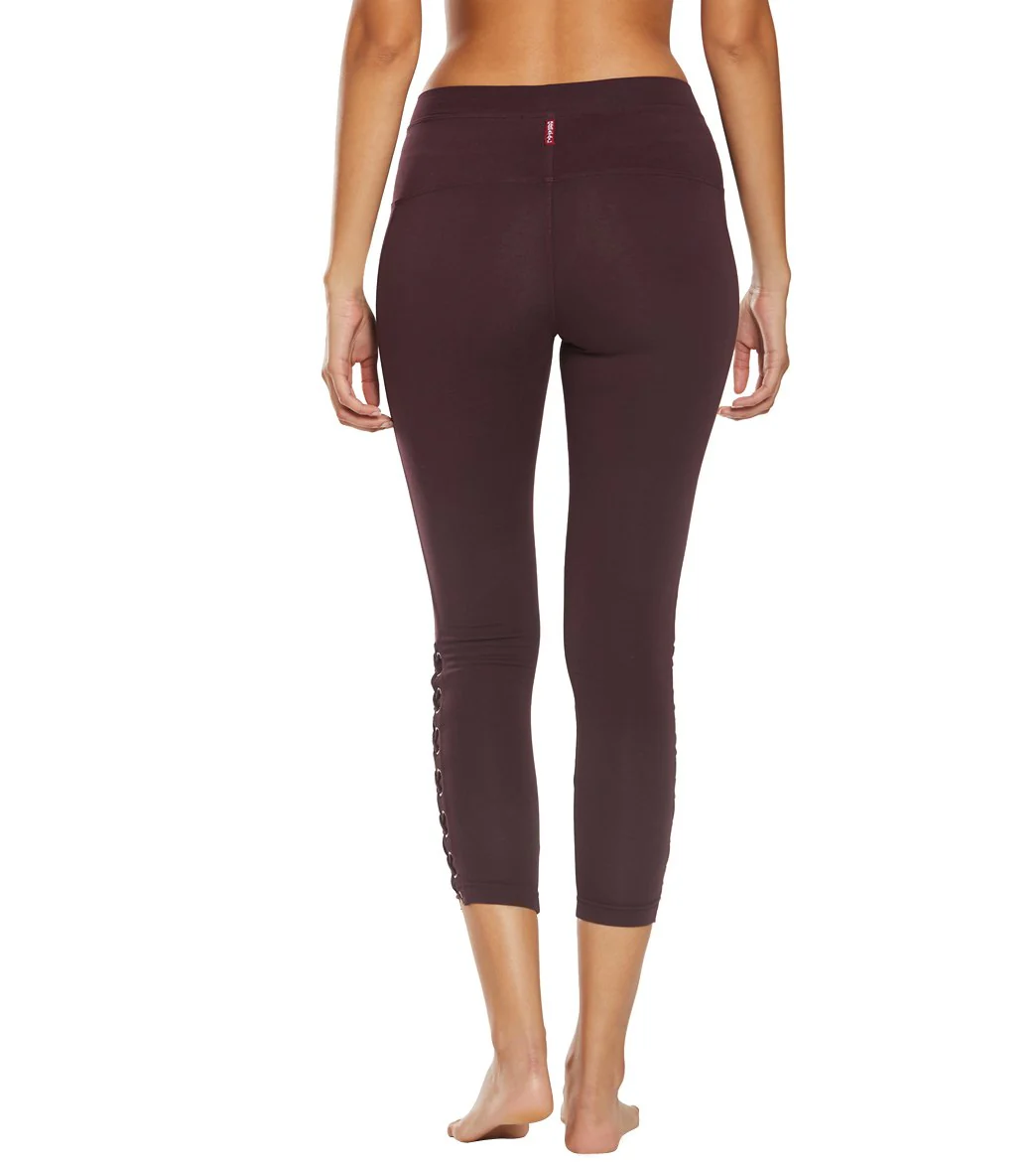 Hard Tail Laced Yoga Capris