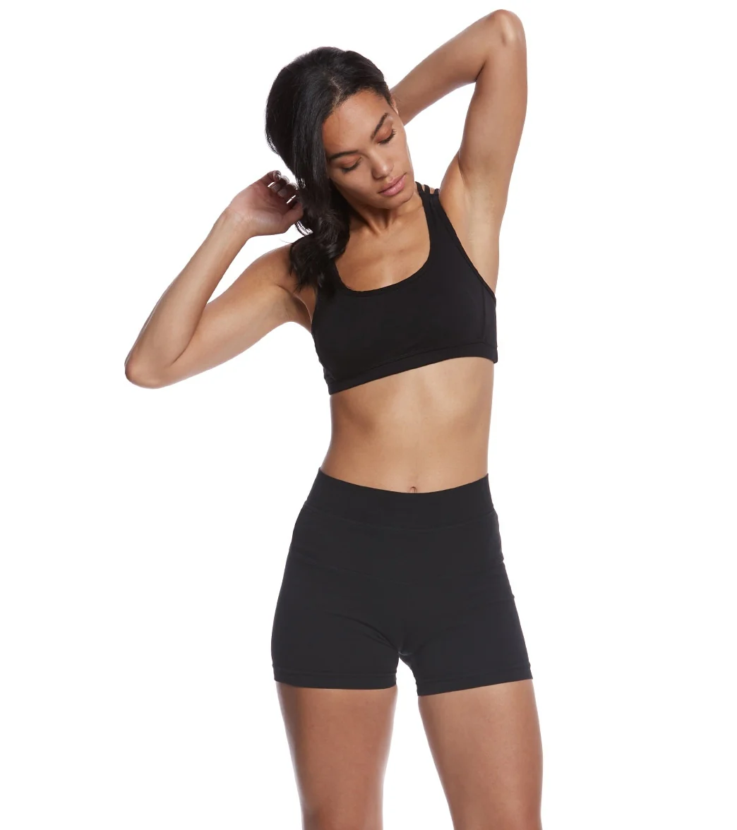 Hard Tail High Rise Yoga Booty Shorts