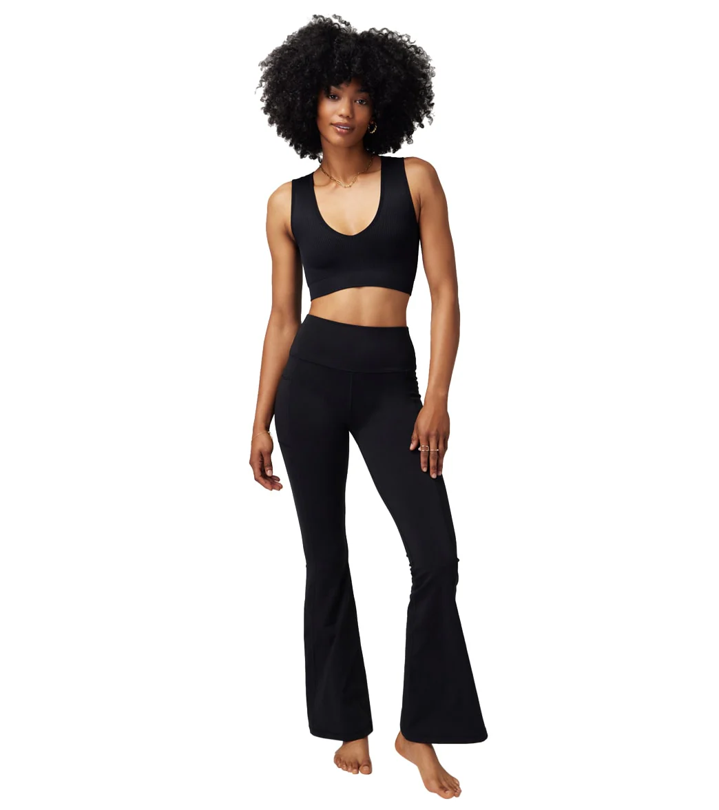 Spiritual Gangster Brooklyn Dream Tech Eco Jersey Flare