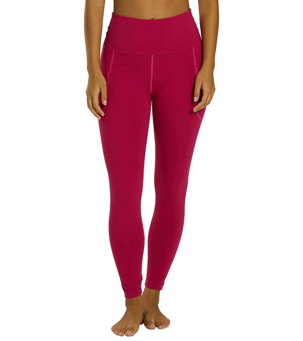 Everyday Yoga High Waisted Go-To Pocket 7/8 Leggings 25
