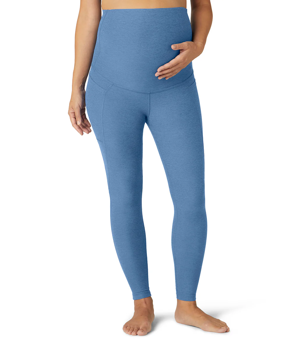 Beyond Yoga Spacedye Maternity Out of Pocket High Waisted 7/8 Leggings