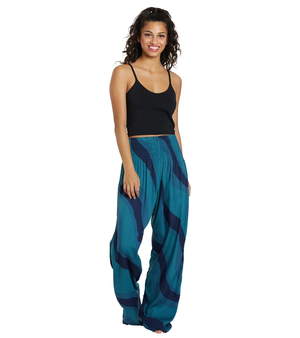 Lotus and Luna Bahama Swirl Wide Leg Pant