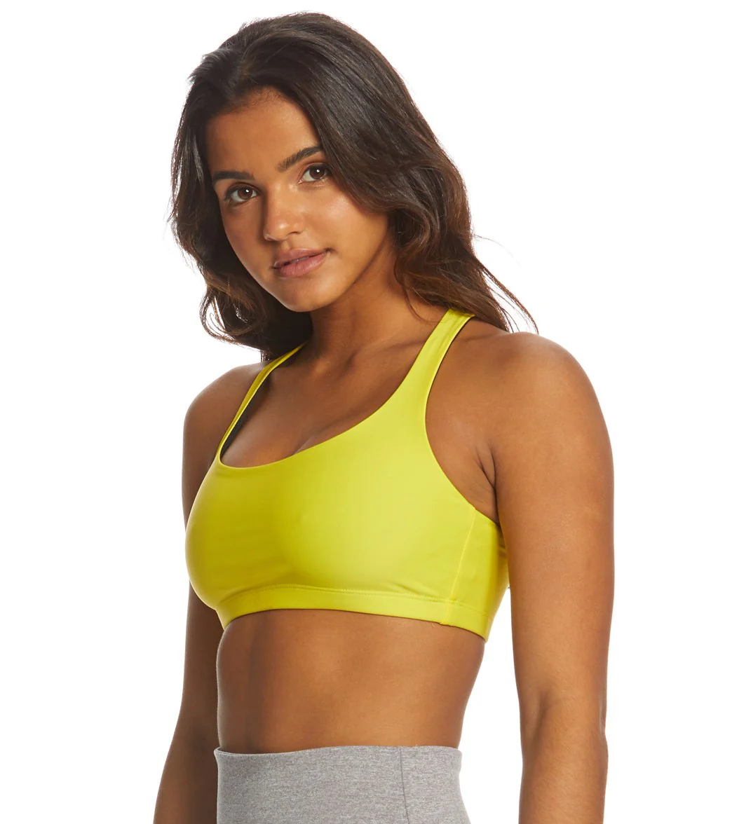 Onzie Chic Yoga Sports Bra Banana