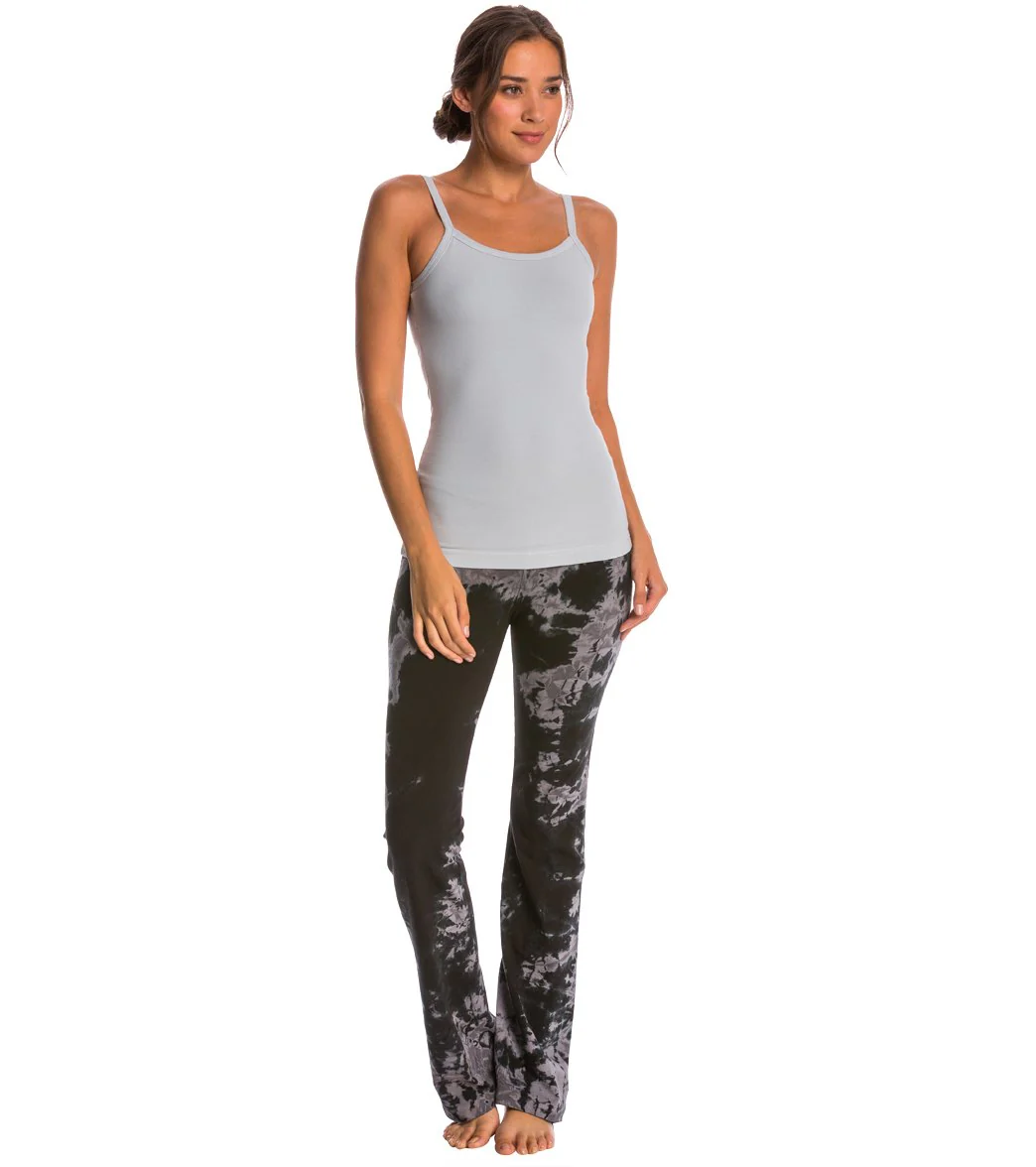 Hard Tail Scoop Back Yoga Tank Top with Bra
