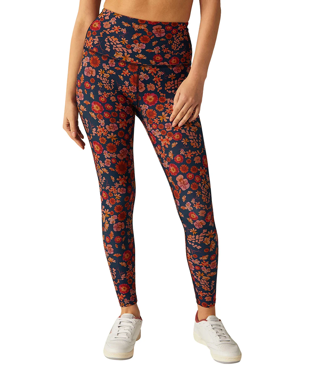 Beyond Yoga Spacedye Printed Caught In The Midi Yoga Leggings