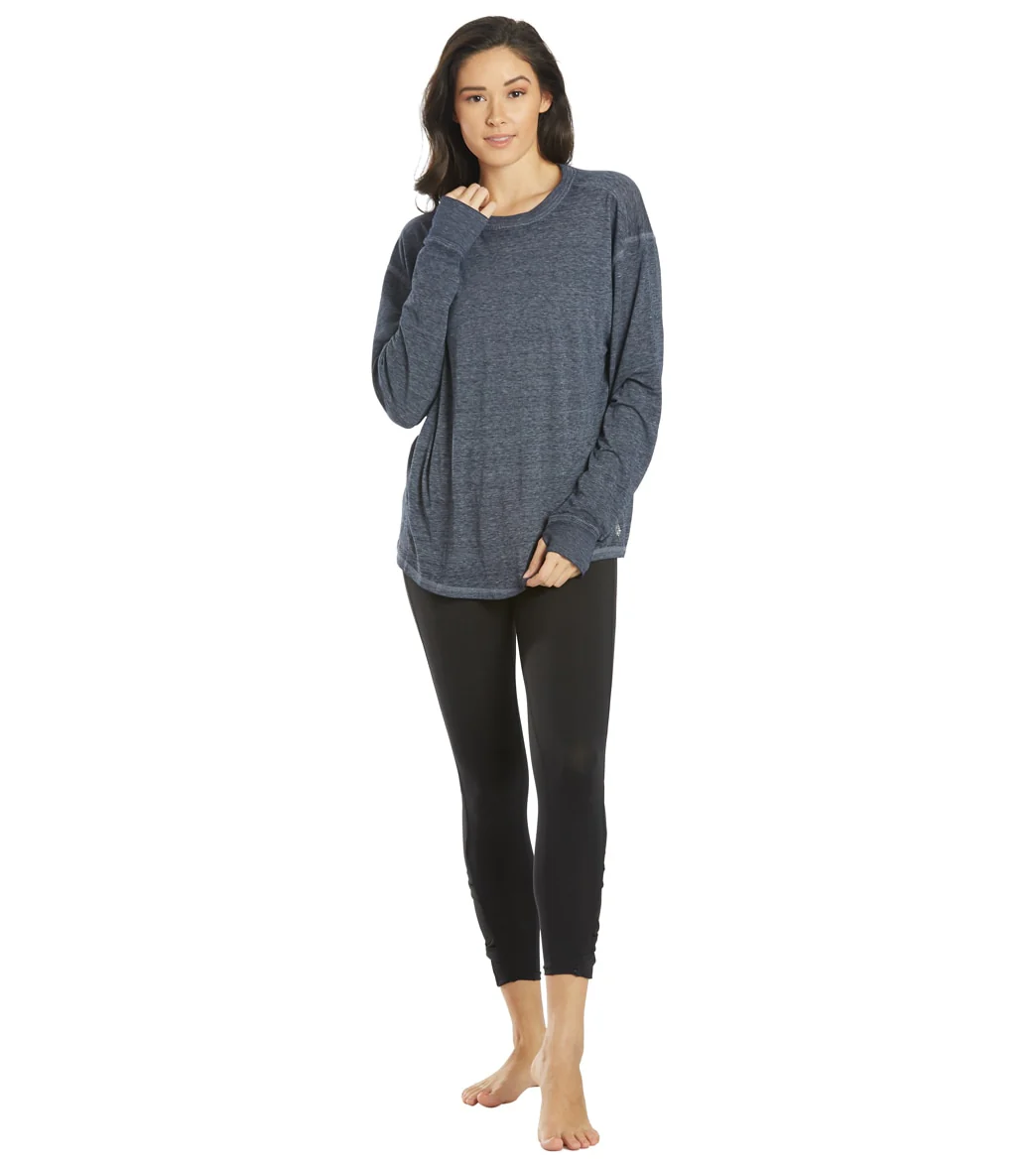 Free People Keep Rolling Long Sleeve Top