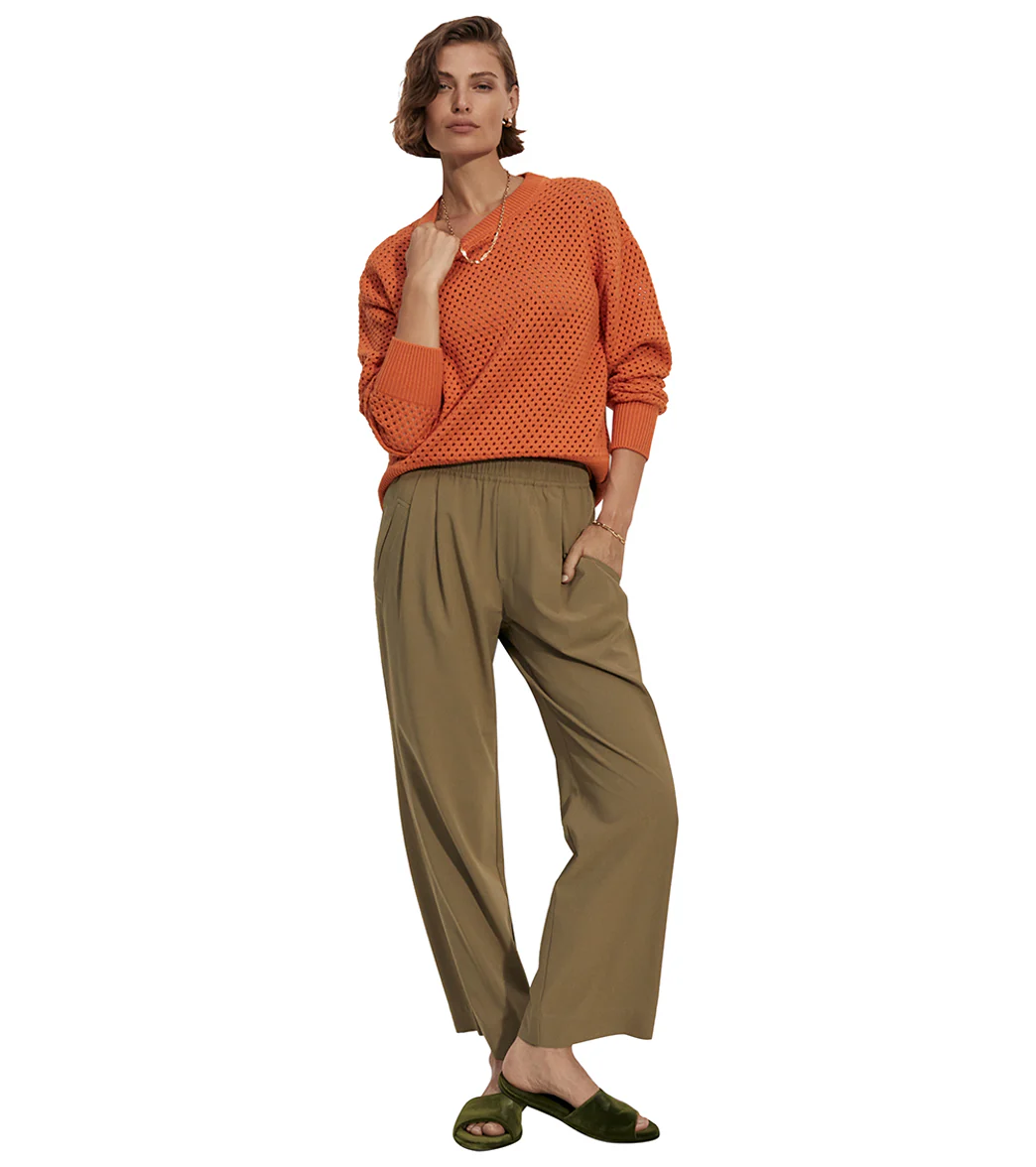 Varley Tacoma Straight Pleat Pant 28