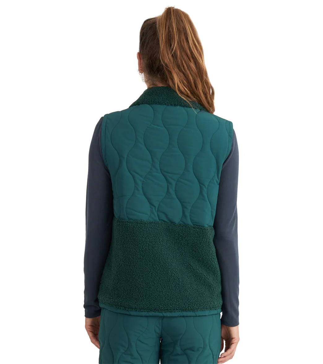 Thrive Societe Teddy Quilted Vest