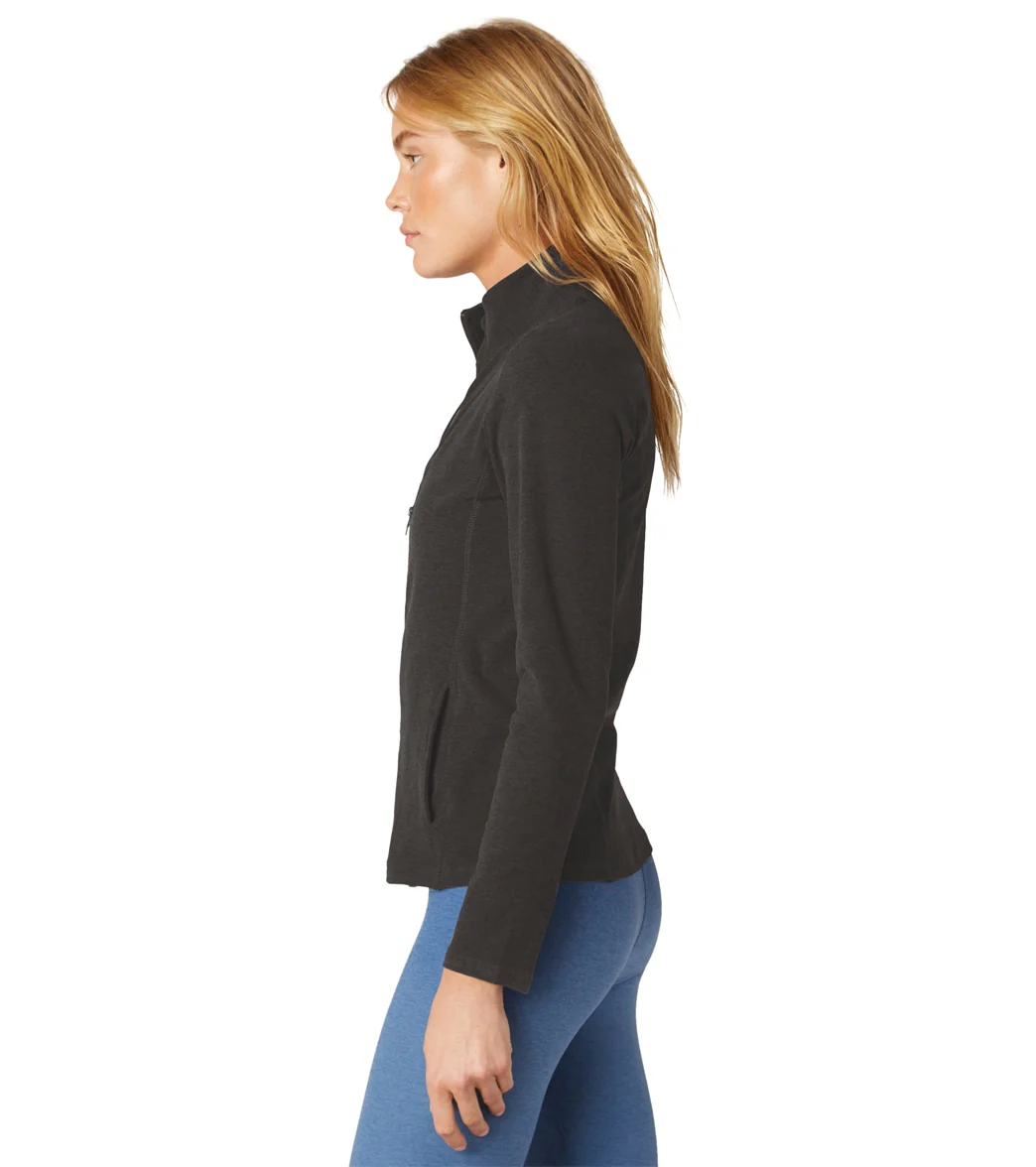 Beyond Yoga Spacedye On The Go Mock Neck Jacket