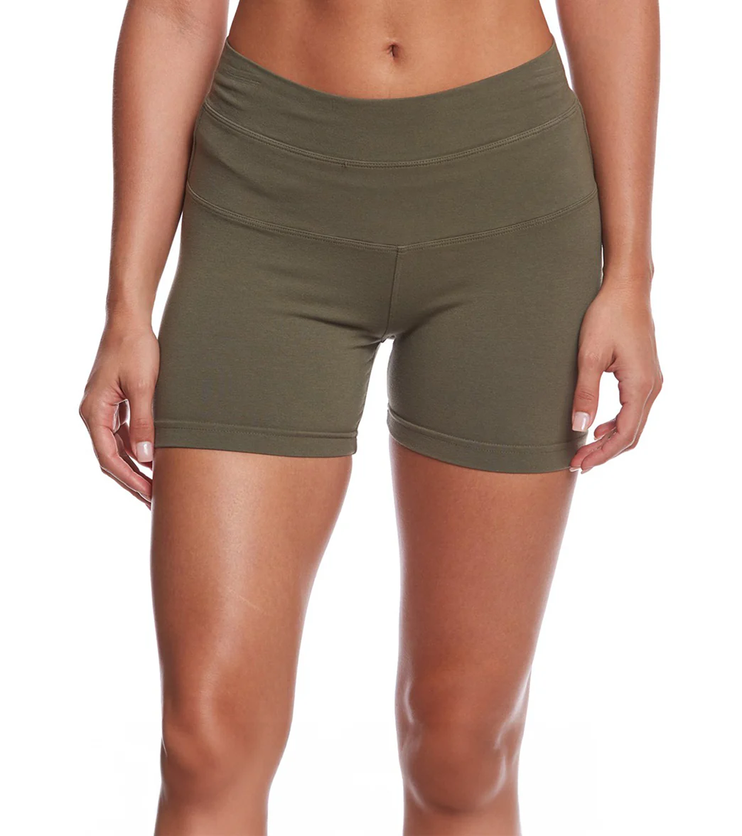 Hard Tail High Rise Yoga Booty Shorts