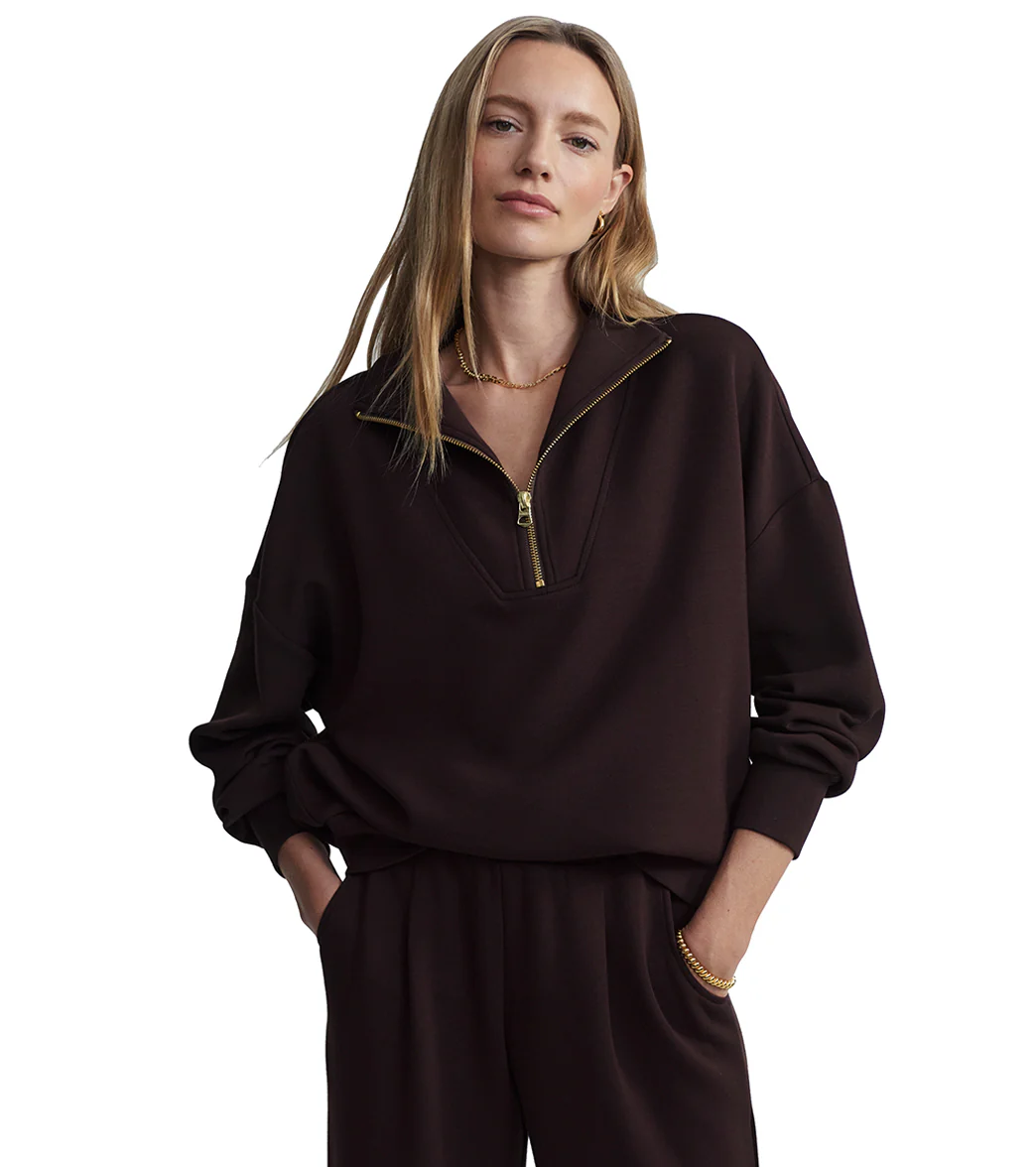 Varley Hawley Half Zip Sweatshirt