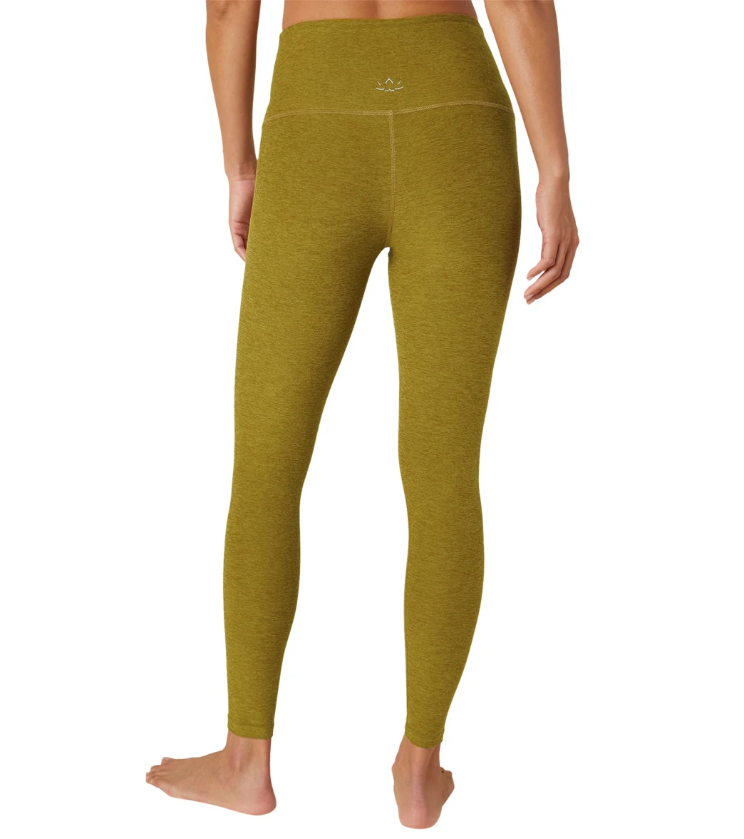 Beyond Yoga Spacedye High Waisted Caught In The Midi 7/8 Yoga Leggings Bronze-Gold