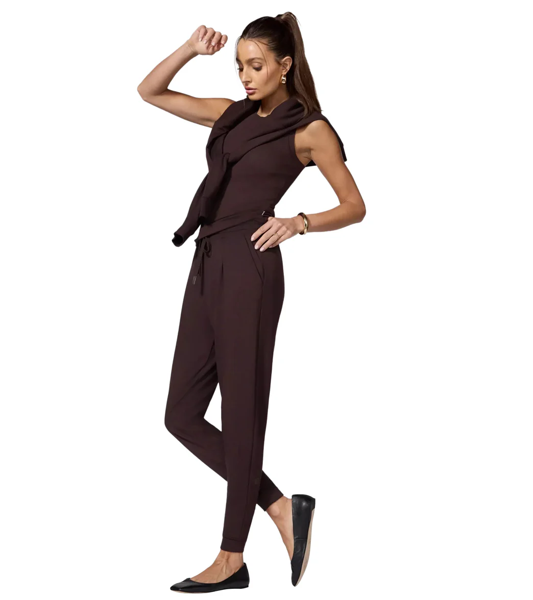 MPG Sport Serene High-Rise Pleated Front Jogger 26.5
