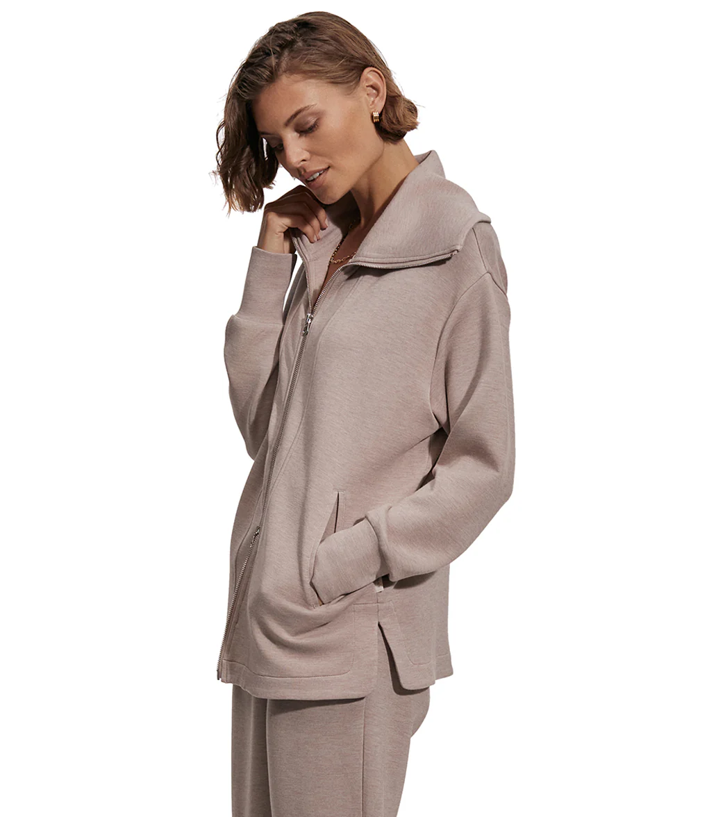 Varley Raleigh Zip Through Sweater