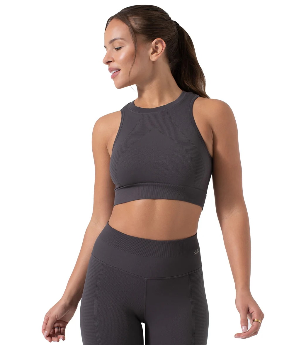 NUX One By One Seamless Yoga Crop Top