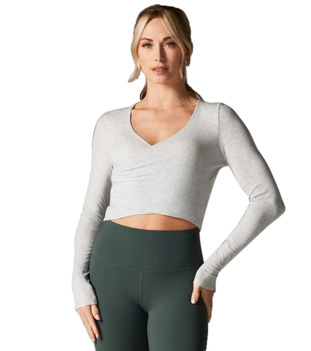 Tavi Criss Cross Long Sleeve Top