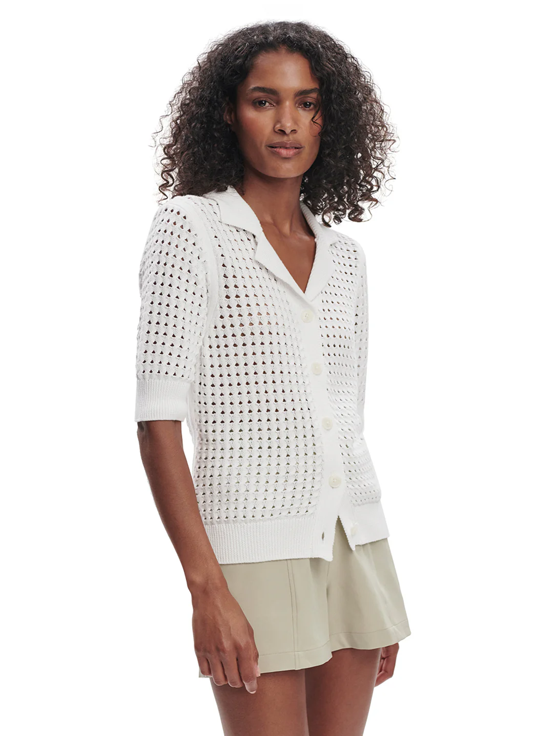 Varley Ellie Knit Shirt