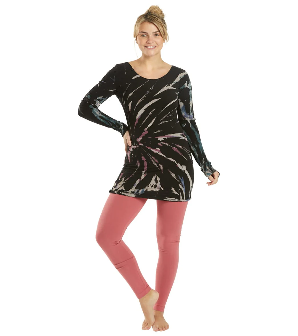Hard Tail Long Sleeve Skinny Yoga Tee