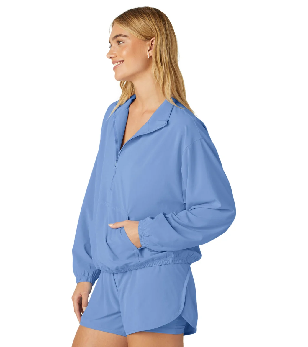 Beyond Yoga In Stride Half Zip Pullover